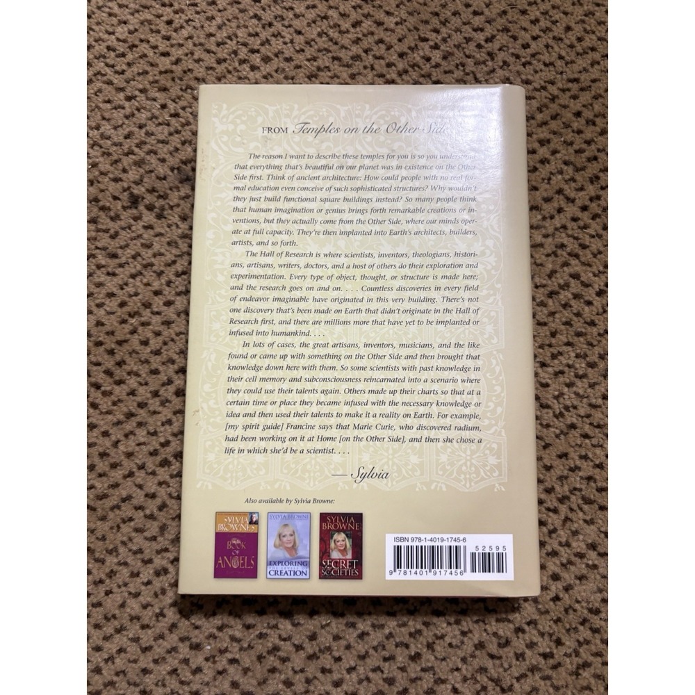 Sylvia Browne Insight Other Side Paranormal Prophecy Psychic Angel Book Lot Hard - Picture 7 of 16